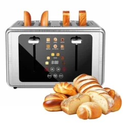 WHALL ULTRA 4 Slice Toaster, Stainless Steel Toaster With Touchscreen, Dual Control Panel, Extra Wide Slot Toaster 4 Slice 15 WHALL ULTRA 4 Slice Toaster, Stainless Steel Toaster With Touchscreen, Dual Control Panel, Extra Wide Slot Toaster 4 Slice -Target KitchenAid GUEST 9dd10716 2a8c 4eb9 bea5 be7f62fb9cc5 1