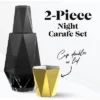 American Atelier Modern Geometric 37oz Bedside Carafe And Gold Tumbler Glass/Lid, 2-Piece Set 1 American Atelier Modern Geometric 37oz Bedside Carafe And Gold Tumbler Glass/Lid, 2-Piece Set -Target KitchenAid GUEST 9e1c3c53 72a8 47cb a8f8 f46f3e363790