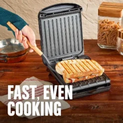 George Foreman 2-Serving Classic Plate Electric Indoor Grill And Panini Press, Black, GRS040B -Target KitchenAid GUEST 9e24917b 8688 49f6 a92d b2096e482b41