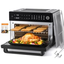Aeitto 32QT 19-in-1 Air Fryer Toaster Oven Combo With Rotisserie & Dehydrator, 1800W Digital Convection Oven, Fits 13" Pizza, Includes 6 Accessories -Target KitchenAid GUEST 9e98faa7 a2fc 477d bd4c ba72968a2538