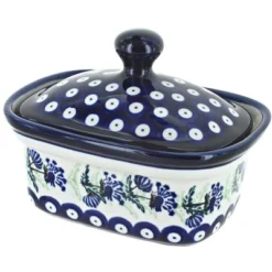 Blue Rose Polish Pottery 1188 Zaklady Butter Tub -Target KitchenAid GUEST 9ebfebd9 0744 469d a227 4ebf0228a441