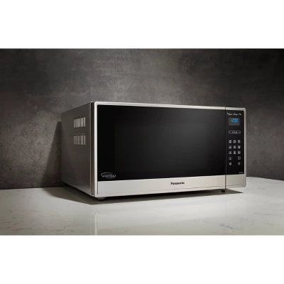 Panasonic 1.6 Cu Ft Cyclonic Inverter Microwave Oven - Silver - SE785S: Countertop, 1250W, Child Lock, 10 Power Levels 6 Panasonic 1.6 Cu Ft Cyclonic Inverter Microwave Oven - Silver - SE785S: Countertop, 1250W, Child Lock, 10 Power Levels - Image 4