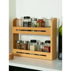 RSVP International Bamboo Spice Rack (No Jars) -Target KitchenAid GUEST 9fb1c2f1 8dea 4c75 85de 00ebb4fb403d