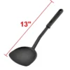 Unique Bargains Cooking Non-stick Hanging Heat Resistant Pancake Turner Spatula Black 1 Pcs -Target KitchenAid GUEST 9fbdfec3 55ca 47b7 ba03 671487dfe379