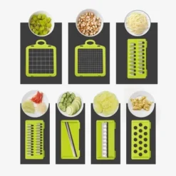 Vegetable Chopper Multifunctional 8 Blades Grater Slicer