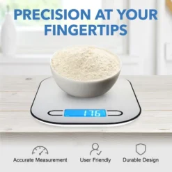 Smart Weigh Digital Kitchen Food Scale - Stainless Steel -Target KitchenAid GUEST a057cc33 42c1 4594 8110 28a34d7979d7