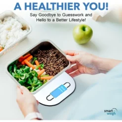 Smart Weigh Digital Kitchen Food Scale - Stainless Steel -Target KitchenAid GUEST a08020b7 b036 4e30 b728 bf8d41d1e9c5