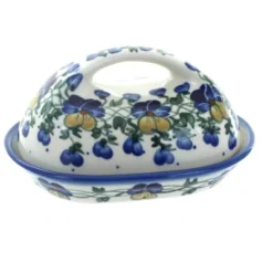 Blue Rose Polish Pottery 15A WR Unikat Butter Dish 21 Blue Rose Polish Pottery 15A WR Unikat Butter Dish -Target KitchenAid GUEST a0cf357c 5f01 4de1 ae44 a140ce13ff32