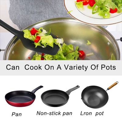 Unique Bargains Heat-Resistant Non-Scratch Non-Stick Kitchen Spatula 12" X 3.1" 5 Unique Bargains Heat-Resistant Non-Scratch Non-Stick Kitchen Spatula 12" X 3.1" - Image 3