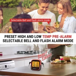 ThermoPro TP901W 350FT Wireless Meat Thermometer Digital, Smart Bluetooth Meat Thermometer For Cooking Grilling And Smoking -Target KitchenAid GUEST a16157c6 026a 4afc aef5 b081d7d1bcf1