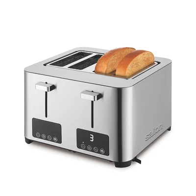 Salton 4 Slice Extra Wide Slot Bread Toaster With 3 Functions Digital Display, 6 Browning Settings And Removable Crumb Tray (ET2084) 7 Salton 4 Slice Extra Wide Slot Bread Toaster With 3 Functions Digital Display, 6 Browning Settings And Removable Crumb Tray (ET2084) - Image 5