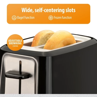 Toastmaster 2-Slice Cool Touch Toaster, Black 5 Toastmaster 2-Slice Cool Touch Toaster, Black - Image 3