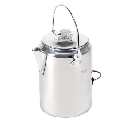 Stansport Aluminum Percolator Coffee Pot 9 Cup 11 Stansport Aluminum Percolator Coffee Pot 9 Cup - Image 9