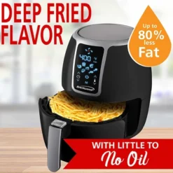 Brentwood Small 1400 Watt 4 Quart Electric Digital Air Fryer With Temperature Control In Black -Target KitchenAid GUEST a1e6c5b1 9bf0 4cfd 8a7a 77642146a382