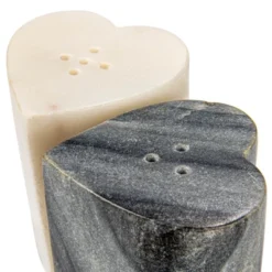 Storied Home Heart-Shaped Marble Salt And Pepper Shakers, Set Of 2, Grey And White -Target KitchenAid GUEST a1f003d5 603a 42bb bacb 12d8ac8ffa54