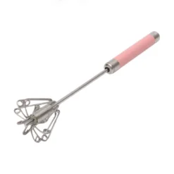 Unique Bargains 12" Semi-Automatic Loop Whisk Dishwasher Safe Stainless Steel Pink Silver Tone -Target KitchenAid GUEST a24bd2ae 6c6a 4a02 93b5 8b164ea8c5d0
