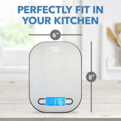 Smart Weigh Digital Kitchen Food Scale - Stainless Steel -Target KitchenAid GUEST a25535c7 7b59 4fa8 af52 fd04ed4600f1