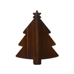 Slickblue Christmas Tree Shaped Acacia Wood Board 12.75"x16" - Holiday Appetizer Tray & Kitchen Gift -Target KitchenAid GUEST a2c5ad3d 62d9 441c 8b3c d61ec4efa1e6