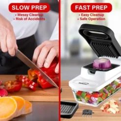 Brentwood Pro Food Chopper And Vegetable Dicer With 6.3 Cup Storage Container In Black -Target KitchenAid GUEST a2cc9c60 2a29 47da 8991 283aadd9b909