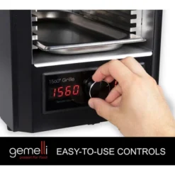 Gemelli Gourmet Steak Grille (1600 Watt), Infrared Superheating Up To 1560 Degrees, Electric Grill (Black) 9 Gemelli Gourmet Steak Grille (1600 Watt), Infrared Superheating Up To 1560 Degrees, Electric Grill (Black) -Target KitchenAid GUEST a3133e9a 6744 4b6a 8bc9 6f17b12f534c