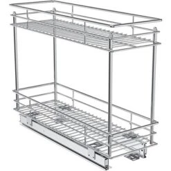 LOVMOR Pull Out Spice Rack For Narrow Cabinet (5?" W X 21" D),2 Tier Slide Out Cabinet Organizer And Pull Out Shelves Under 13 LOVMOR Pull Out Spice Rack For Narrow Cabinet (5?" W X 21" D),2 Tier Slide Out Cabinet Organizer And Pull Out Shelves Under -Target KitchenAid GUEST a31414d2 fb18 42ca bd1c 1447823da12a
