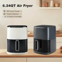 MyDepot Air Fryer, 6-Quart With Viewing Window, 12-in-1 Functions - Air Fry, Roast, Reheat, Dehydrate, Bake, Steam, And More, 400°F Max 11 MyDepot Air Fryer, 6-Quart With Viewing Window, 12-in-1 Functions - Air Fry, Roast, Reheat, Dehydrate, Bake, Steam, And More, 400°F Max -Target KitchenAid GUEST a39bf5fb 68a9 4ae8 85dc 358d80758647