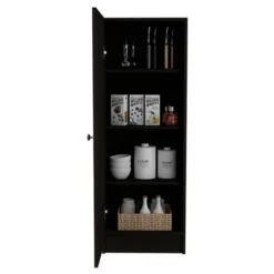 Depot E-Shop Kitchen Pantry 47" H, One Door Cabinet, Four Interior Shelves -Target KitchenAid GUEST a4023c33 0da0 4efe a072 0031dc8fbfd1
