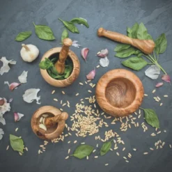 Berard Handcrafted Olivewood Mortar And Pestle Set, 5-Inch -Target KitchenAid GUEST a4399be9 0598 40b5 a58e 5a2d2023be90