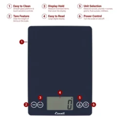 Escali Arti Glass Digital Scale Blue Mirage 30 Escali Arti Glass Digital Scale Blue Mirage -Target KitchenAid GUEST a43f8a93 c548 44a9 9244 ee11cb4ce9aa