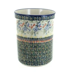 Blue Rose Polish Pottery P082 Manufaktura Utensil Jar -Target KitchenAid GUEST a45b1b97 8573 4d9a 95d9 fce1b6092953