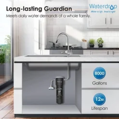 Waterdrop 10UA-UF Ultra Filtration Under Sink Water Filter With 1 Extra RF10-UF Filter -Target KitchenAid GUEST a4632d06 44fd 40e3 8879 89892380cda8