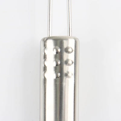 Unique Bargains Kitchen Cookware Net Mesh Long-Ladle Perforated Strainer 5'' Diameter 4 Unique Bargains Kitchen Cookware Net Mesh Long-Ladle Perforated Strainer 5'' Diameter - Image 2