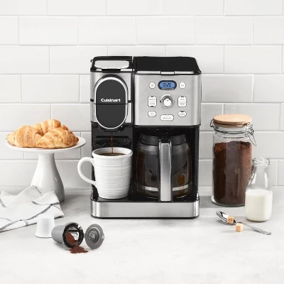 Cuisinart Coffee Center 2-in-1 Coffee Maker And Single-Serve Brewer Stainless Steel SS-16: Programmable, 12 Cup Capacity 9 Cuisinart Coffee Center 2-in-1 Coffee Maker And Single-Serve Brewer Stainless Steel SS-16: Programmable, 12 Cup Capacity - Image 7