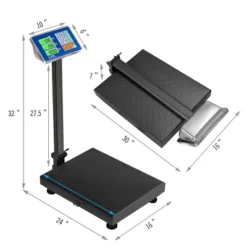 Costway 660lbs Weight Platform Scale Digital Floor Folding Scale Postal Shipping Mailing -Target KitchenAid GUEST a4e1a6ab 8f84 42ef ae37 15673bcf2996
