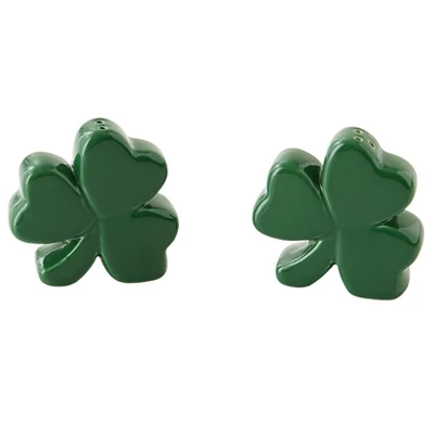 The Lakeside Collection St Patrick's Shamrock Salt And Pepper Set 5 The Lakeside Collection St Patrick's Shamrock Salt And Pepper Set - Image 3