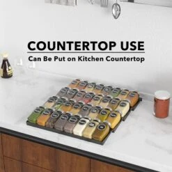 Spice Drawer Organizer With 32 Glass Spice Jars, 386 Labels, For Kitchen Drawers,Black 12 Spice Drawer Organizer With 32 Glass Spice Jars, 386 Labels, For Kitchen Drawers,Black -Target KitchenAid GUEST a5071030 7118 4e24 a06f bf4917eda8d7