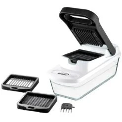 Brentwood Pro Food Chopper And Vegetable Dicer With 6.3 Cup Storage Container In Black -Target KitchenAid GUEST a560ade7 1f76 4420 b4c4 4a8e427163de