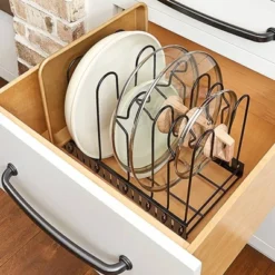 The Lakeside Collection Adjustable Pots And Pans Organizer -Target KitchenAid GUEST a613d0e8 70b2 48b8 babf 3378fe2eef02