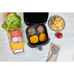 Black & Decker BLACK+DECKER Purify 6QT Air Fryer, Timer With Auto Shut-off And Shake Reminder, Digital LED Touchscreen And 9 Presets, 1500W, Dishwasher Safe Parts -Target KitchenAid GUEST a620999e 8d20 42fa be51 cf89310ce1fc