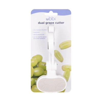 Ubbi® Ubbi 2pc Grape Cutter - White 6 Ubbi® Ubbi 2pc Grape Cutter - White - Image 4