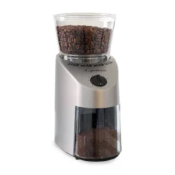Capresso Conical Burr Coffee Grinder Infinity - Silver 560.04: 15 Settings, Espresso & Coffee Bean Grinder, 12 Cup Capacity 11 Capresso Conical Burr Coffee Grinder Infinity - Silver 560.04: 15 Settings, Espresso & Coffee Bean Grinder, 12 Cup Capacity -Target KitchenAid GUEST a67546bd dbc7 45d1 833d d510ded788cf