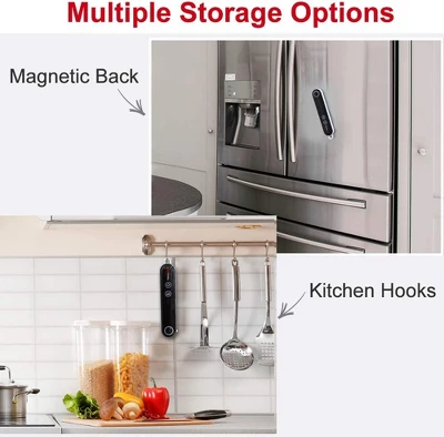 ThermoPro TP18SW Digital Instant Read Meat Thermometer Super Fast Thermocouple For Kitchen Cooking Smoker Grilling BBQ Thermometer 8 ThermoPro TP18SW Digital Instant Read Meat Thermometer Super Fast Thermocouple For Kitchen Cooking Smoker Grilling BBQ Thermometer - Image 6