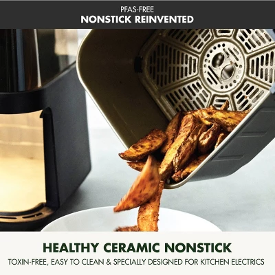 GreenPan Bistro 7qt 360 Clear View Air Fryer 6 GreenPan Bistro 7qt 360 Clear View Air Fryer - Image 4