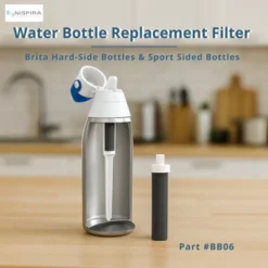 Nispira Activated Carbon Water Bottle Filter Replacement Compatible With Brita BB06 Hard Sided Stainless Steel And Plastic Bottle, 12 Packs -Target KitchenAid GUEST a6ee177e aad6 4218 88aa e240a97e0789