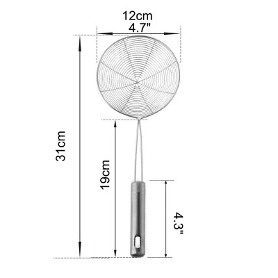 Unique Bargains Stainless Steel Mesh Colander Sieve Kitchen Ladle 4.7" Dia Strainers Silver Tone 3 Unique Bargains Stainless Steel Mesh Colander Sieve Kitchen Ladle 4.7" Dia Strainers Silver Tone