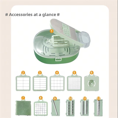 Oval-Shaped Vegetable Cutter Ergonomic Kitchen Tool Durable Stainless Steel Blade - Perfect For Carrots, Cucumbers & More 4 Oval-Shaped Vegetable Cutter Ergonomic Kitchen Tool Durable Stainless Steel Blade - Perfect For Carrots, Cucumbers & More - Image 2