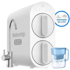 Waterdrop G2P600 RO System 600 GPD Plus Lucid 10-Cup Large Water Filter Pitcher -Target KitchenAid GUEST a771262d bf69 47ad 9a26 ab58d48cc65e