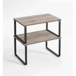 Songmics Cabinet Organizer Shelf, Set Of 2 Kitchen Counter Shelves, Kitchen Storage, Spice Rack, Stackable, Expandable, Metal And Engineered Wood 10 Songmics Cabinet Organizer Shelf, Set Of 2 Kitchen Counter Shelves, Kitchen Storage, Spice Rack, Stackable, Expandable, Metal And Engineered Wood -Target KitchenAid GUEST a8315d77 5835 48b3 bf95 7c1facafcc80