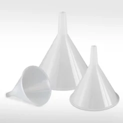 Hutzler Plastic Funnel 3-Piece Set, Includes 4oz, 8oz, And 16 Oz Funnels, Perfect For Various Uses Around The Kitchen -Target KitchenAid GUEST a87824a9 98e9 49bf 91f0 0855d5b5a52f