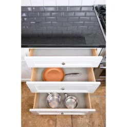 Con-Tact Grip Excel 2pk 12"x20' Cool Gray: Non-Adhesive Shelf Liners For Kitchen, Cabinets, Drawers, Storage, 240" Length -Target KitchenAid GUEST a8c45c51 758a 47bd bffc 220e9d6f3603